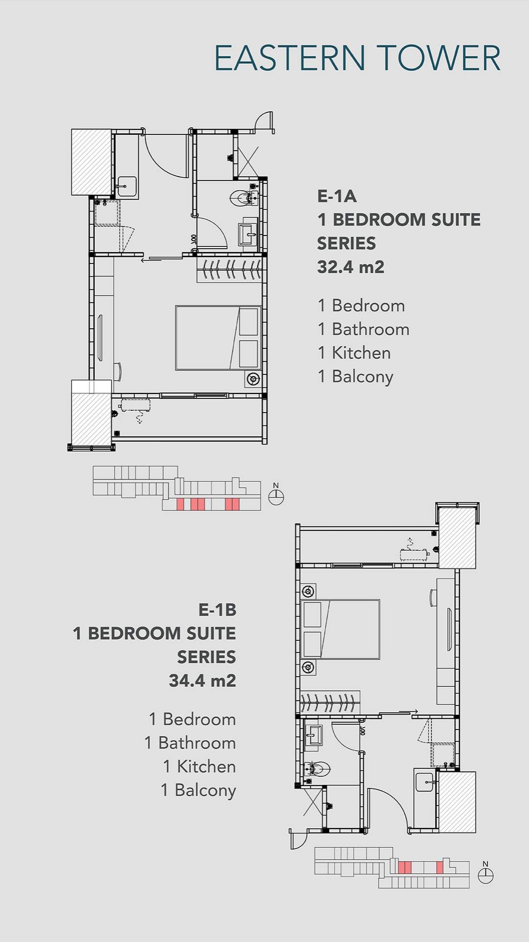 Unit Type Eastern Tower – Embarcadero Apartment (2)